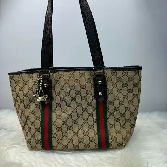 💎✨BEAUTIFUL✨💎 Gucci GG Shoulder Handbag Leather Pink - Picture 6 of 14